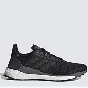 Adidas Black and White Sneakers with BOOST Midsole
